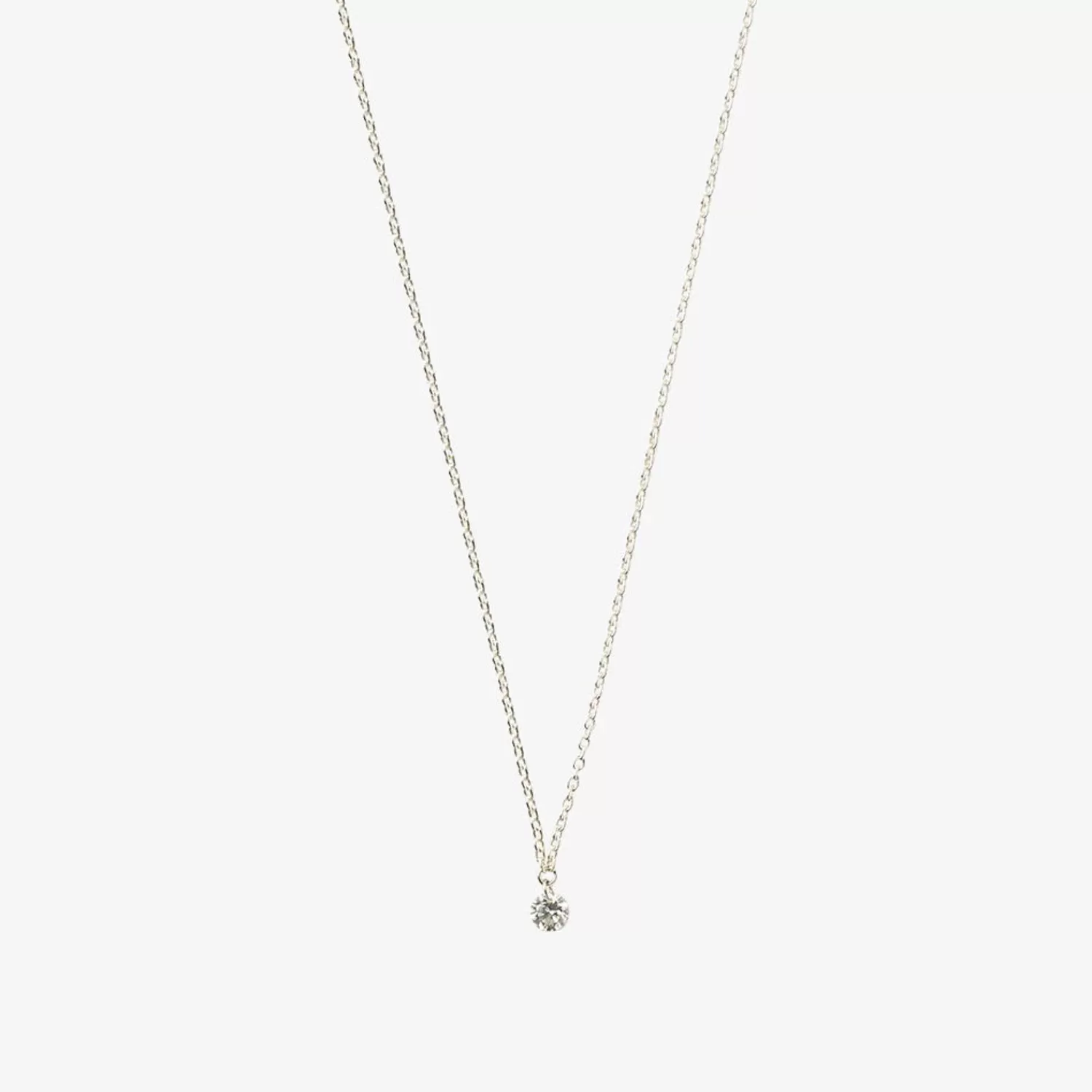 The Alkemistry Aria - 18Ct Gold, 0.08Ct Drilled Diamond Necklace Cheap