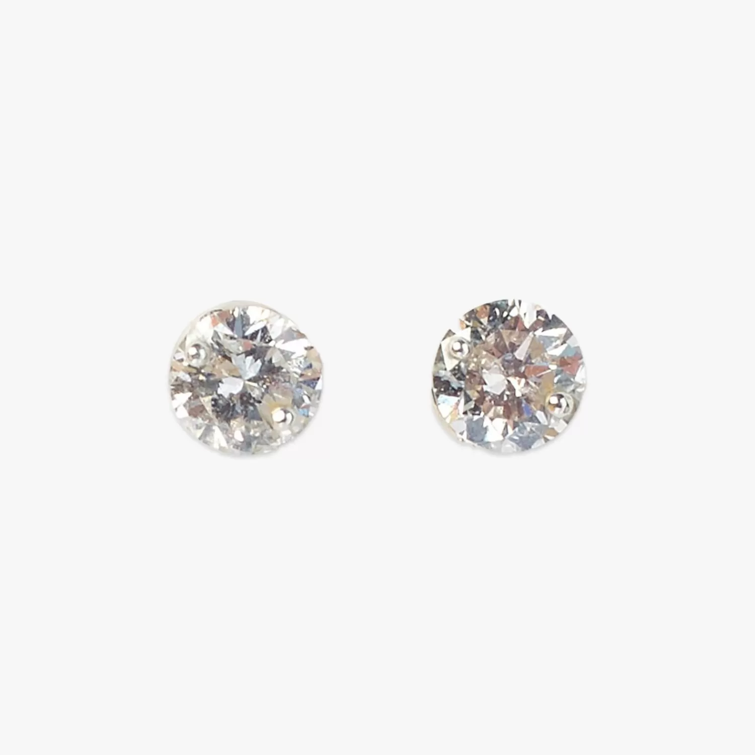 The Alkemistry Aria - 18Ct Gold, 0.23Ct Drilled Diamond Studs (Pair) Clearance