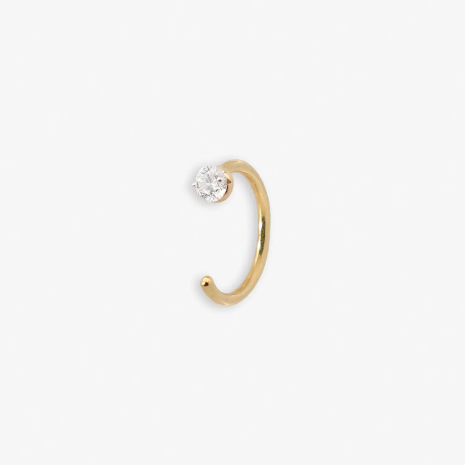 The Alkemistry Aria - 18Ct Gold, Diamond Hoop Loop (Single) Online