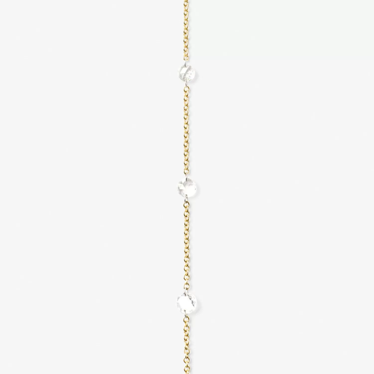 The Alkemistry Aria - 18Ct Gold, Triple Rose Cut Diamond Hand Bracelet Flash Sale