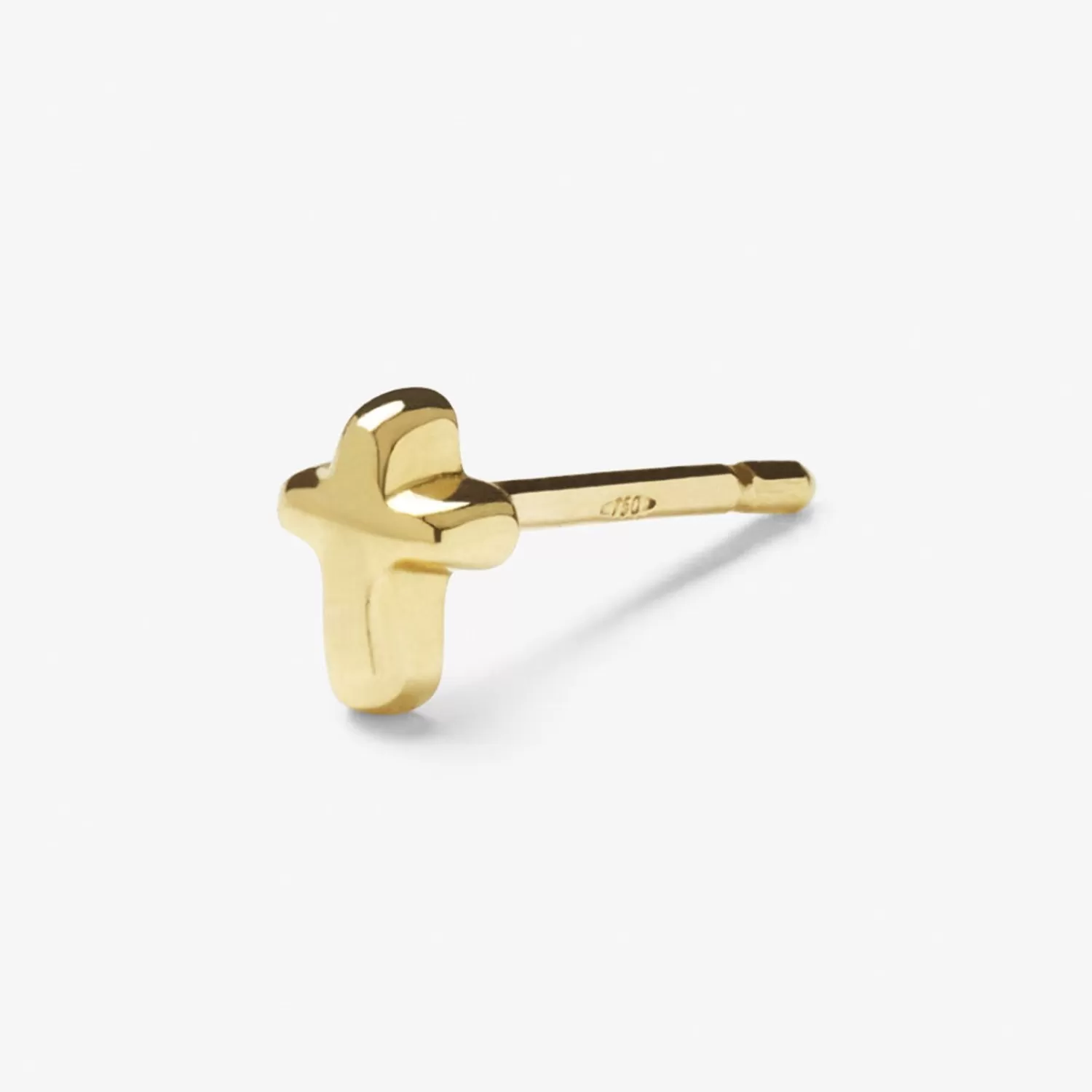 The Alkemistry Chubby - 18Ct Gold, Cross Earring (Single) Clearance