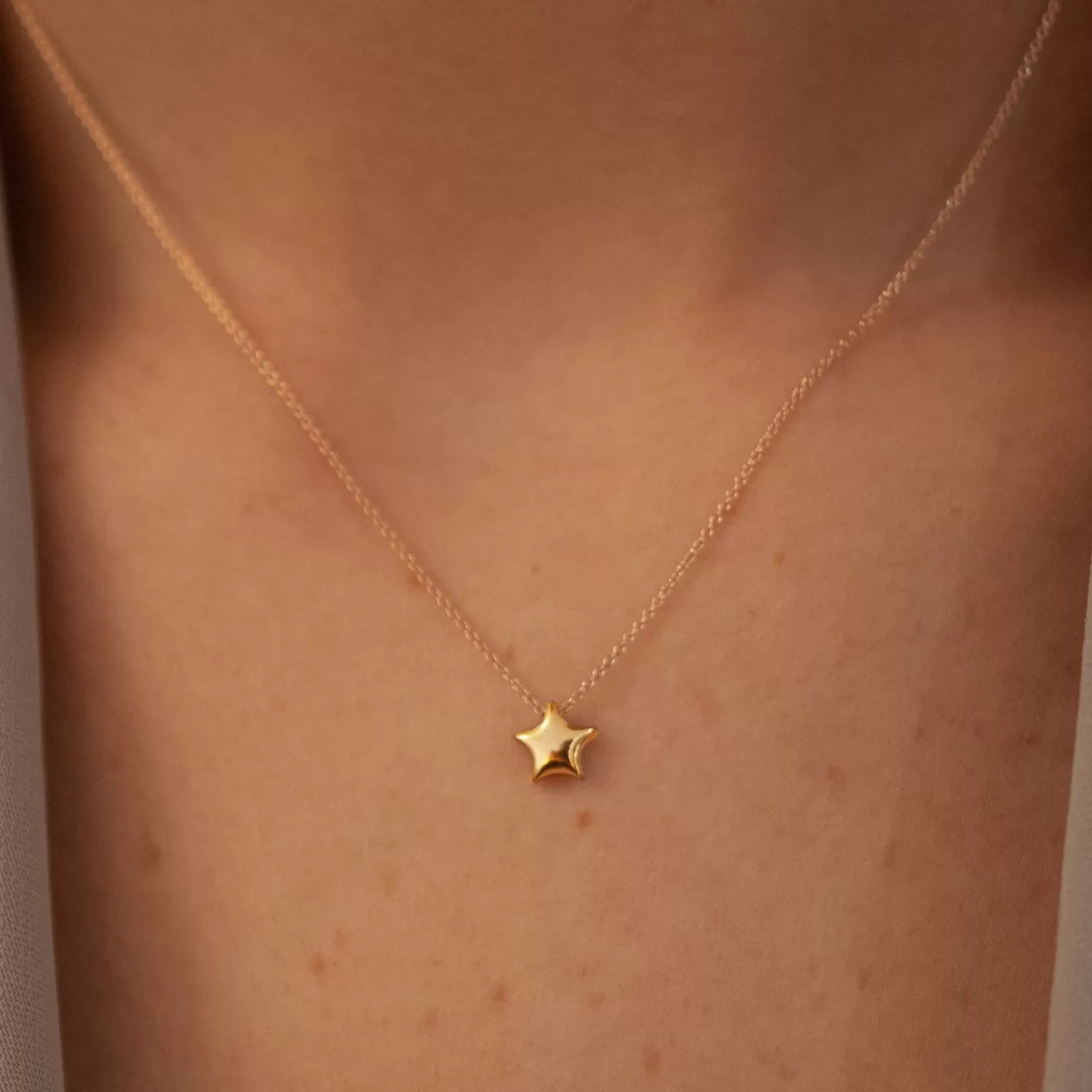 The Alkemistry Chubby - 18Ct Gold, Star Necklace New