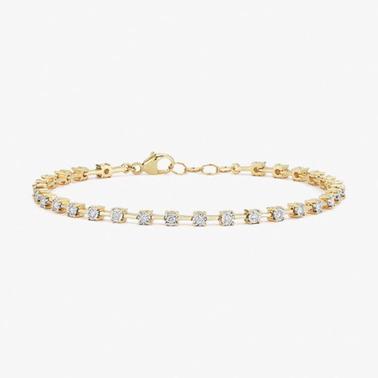 The Alkemistry Dana Rebecca 14Ct Yellow Gold Ava Bea Tennis Bracelet Best Sale