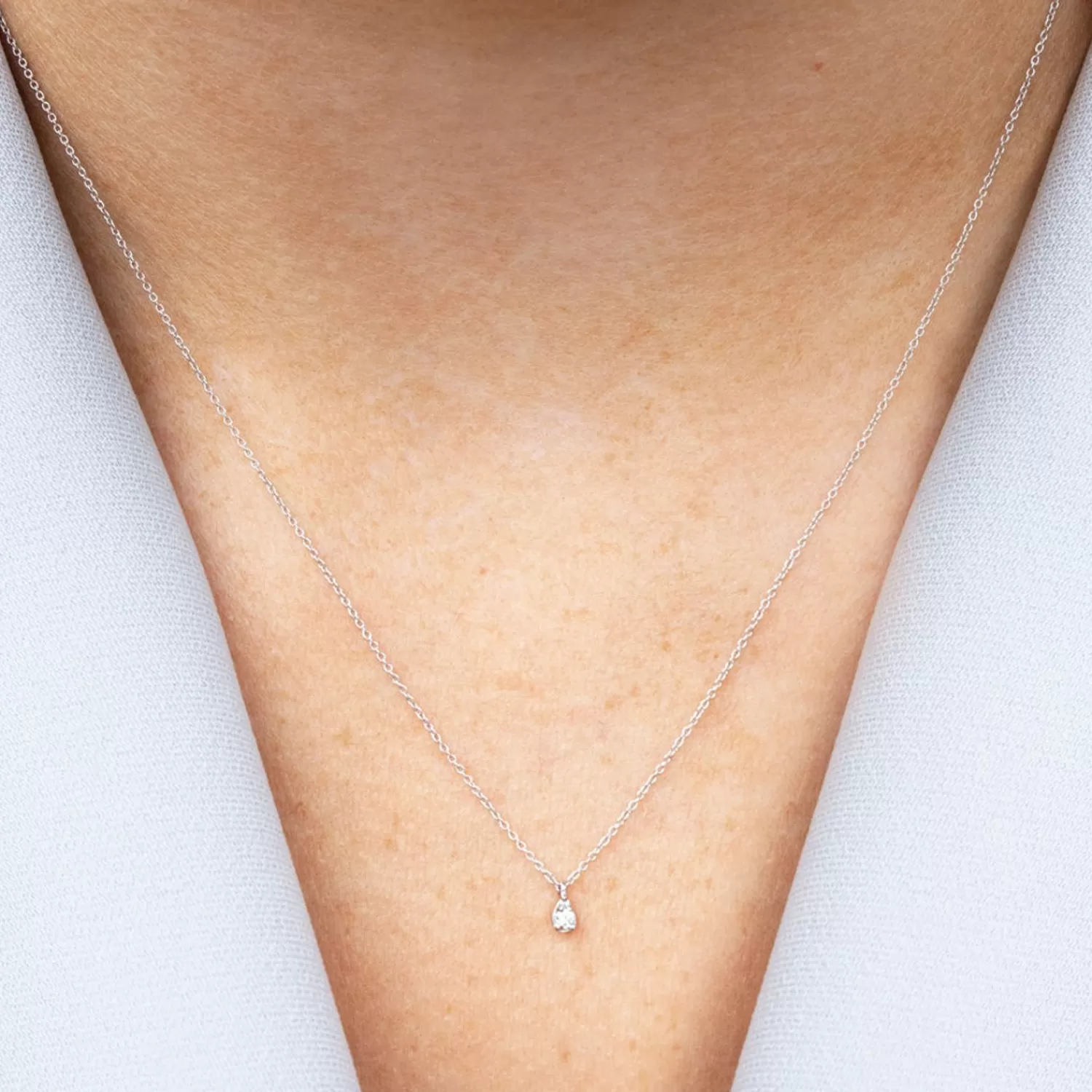 The Alkemistry Dana Rebecca - 14Ct Gold, Diamond Petite Teardrop Necklace Online