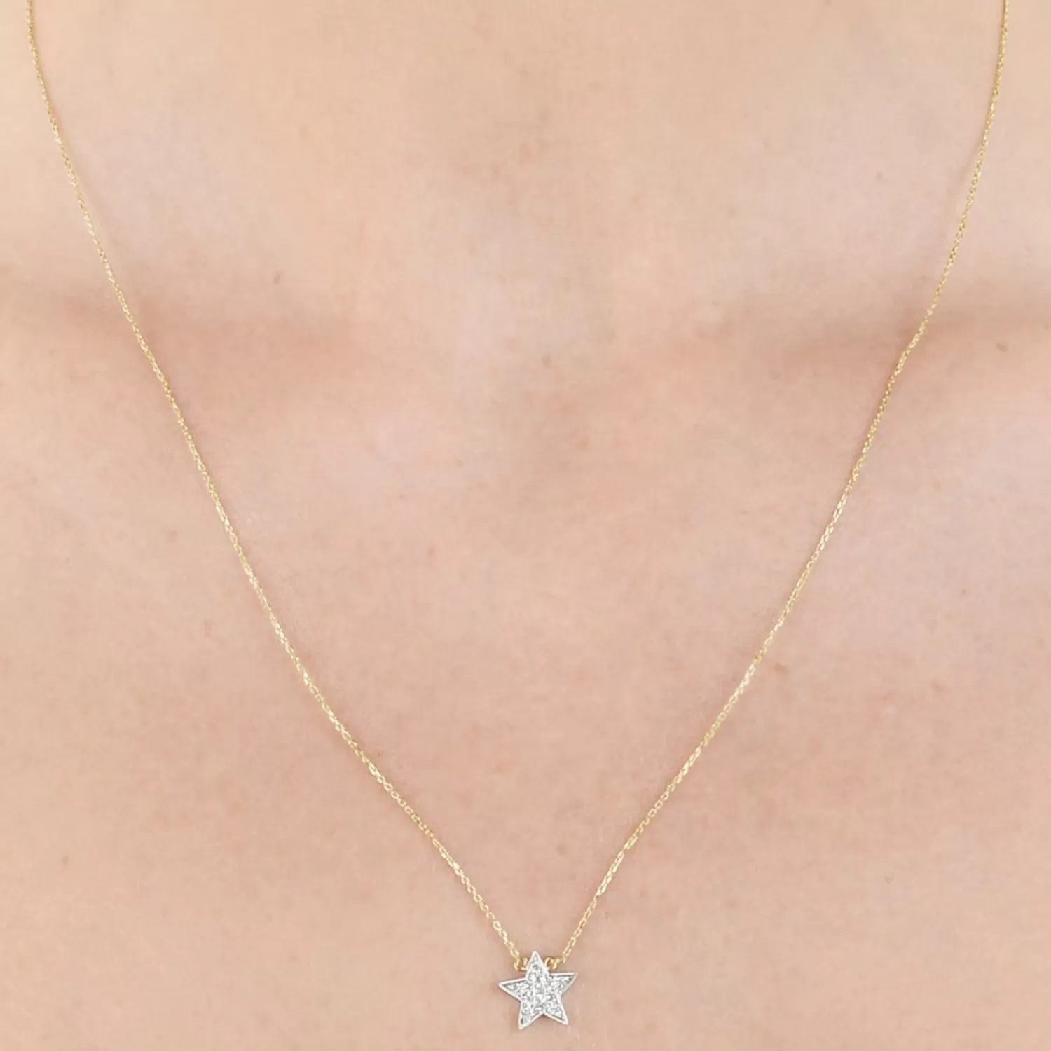 The Alkemistry Dana Rebecca - 14Ct Gold, Julianne Himiko Diamond Star Necklace Shop