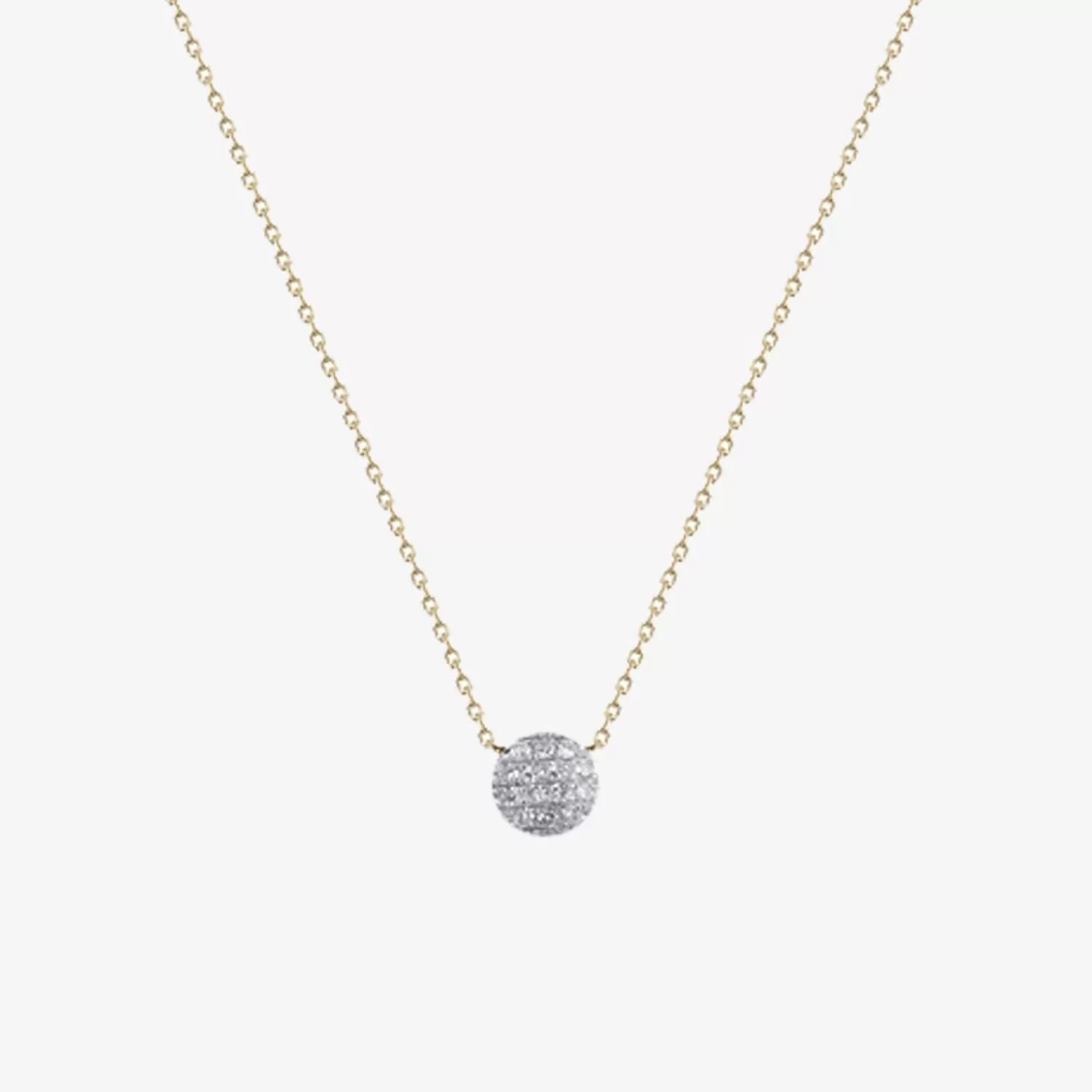 The Alkemistry Dana Rebecca - 14Ct Gold, Lauren Joy Diamond Disc Necklace Fashion