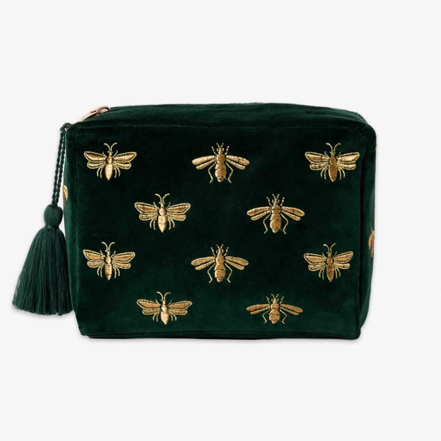 The Alkemistry Elizabeth Scarlett - Honey Bee Wash Bag Forest Green Discount