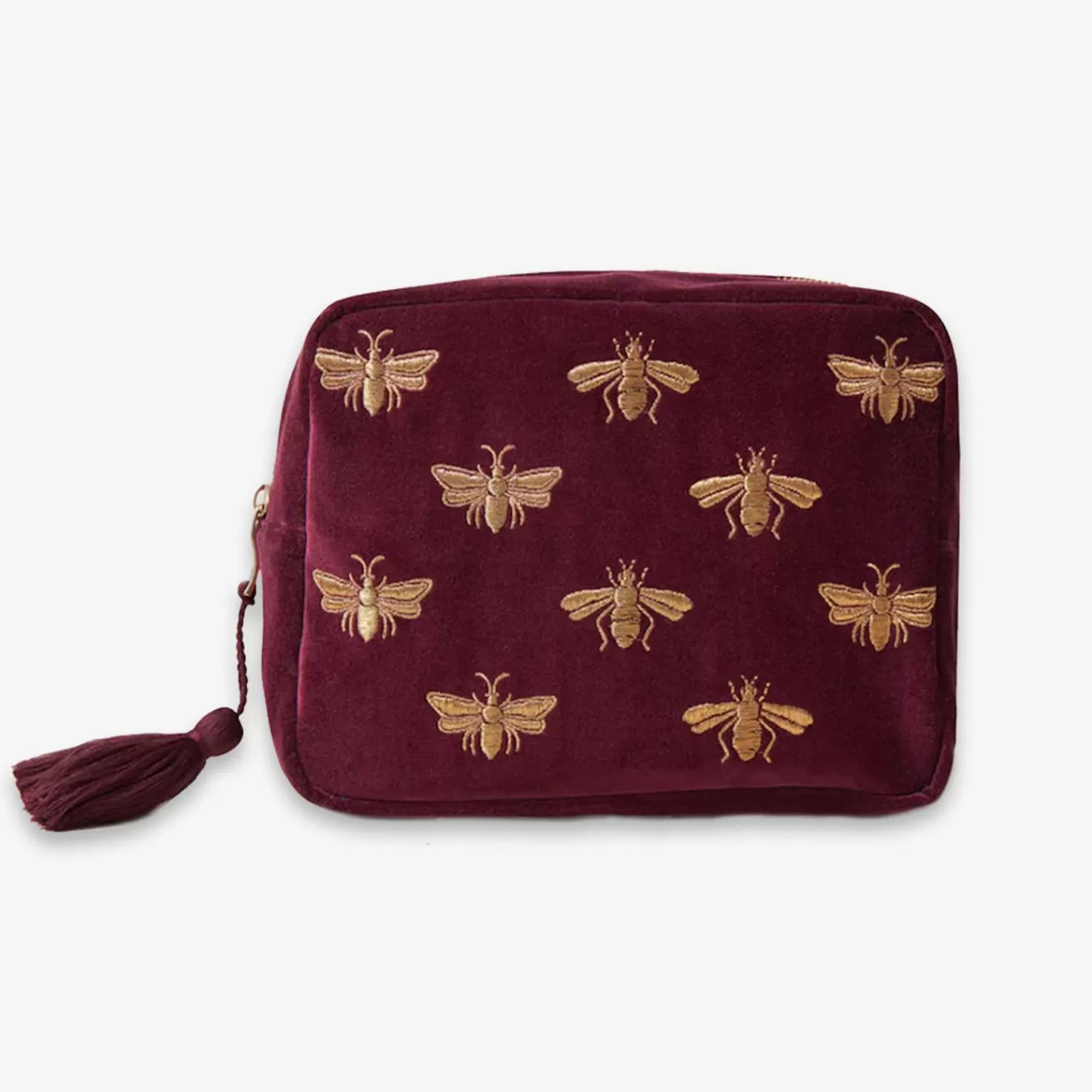 The Alkemistry Elizabeth Scarlett - Honey Bee Wash Bag Plum Cheap