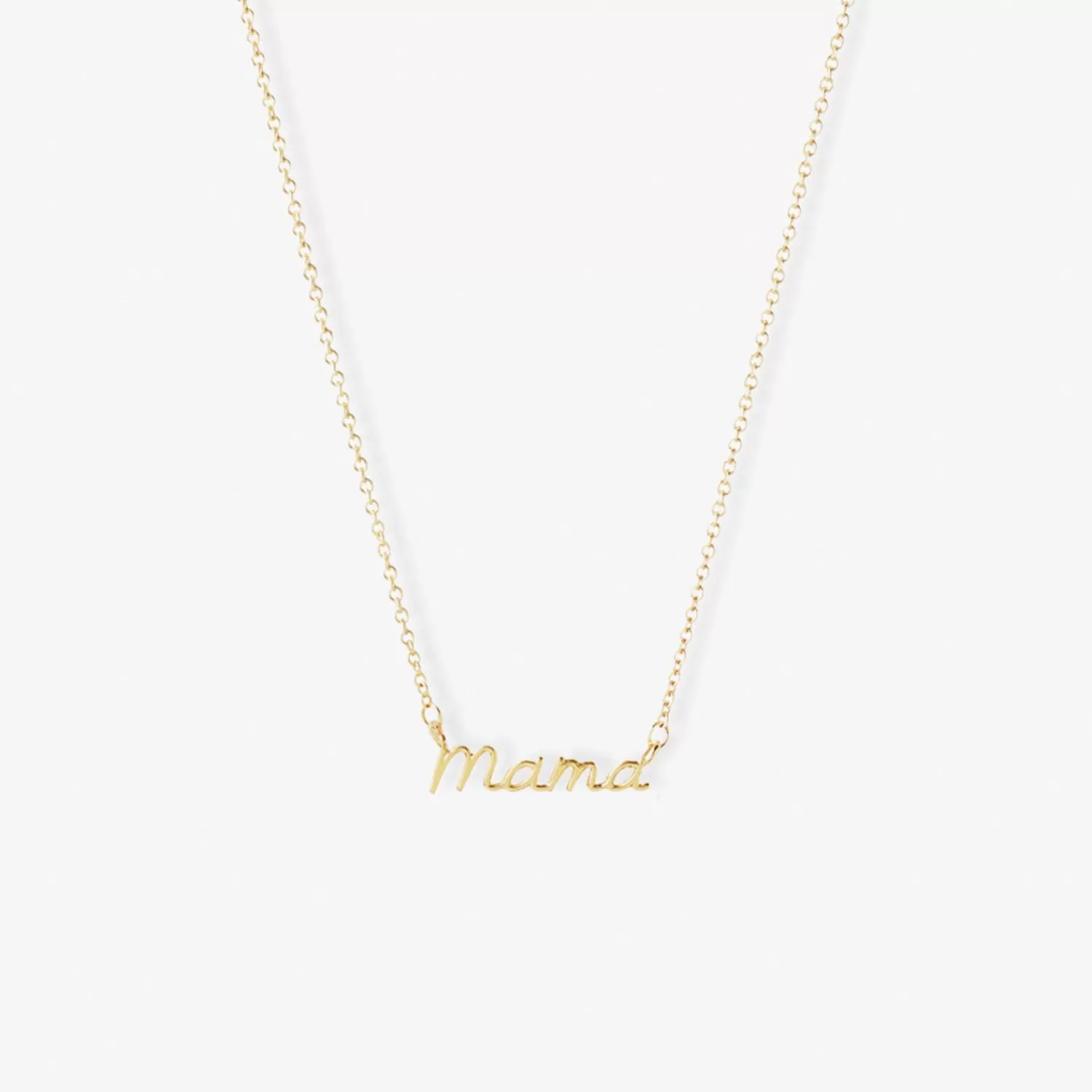 The Alkemistry It'S Mummy - 18Ct Gold, Baby Mama Necklace Flash Sale