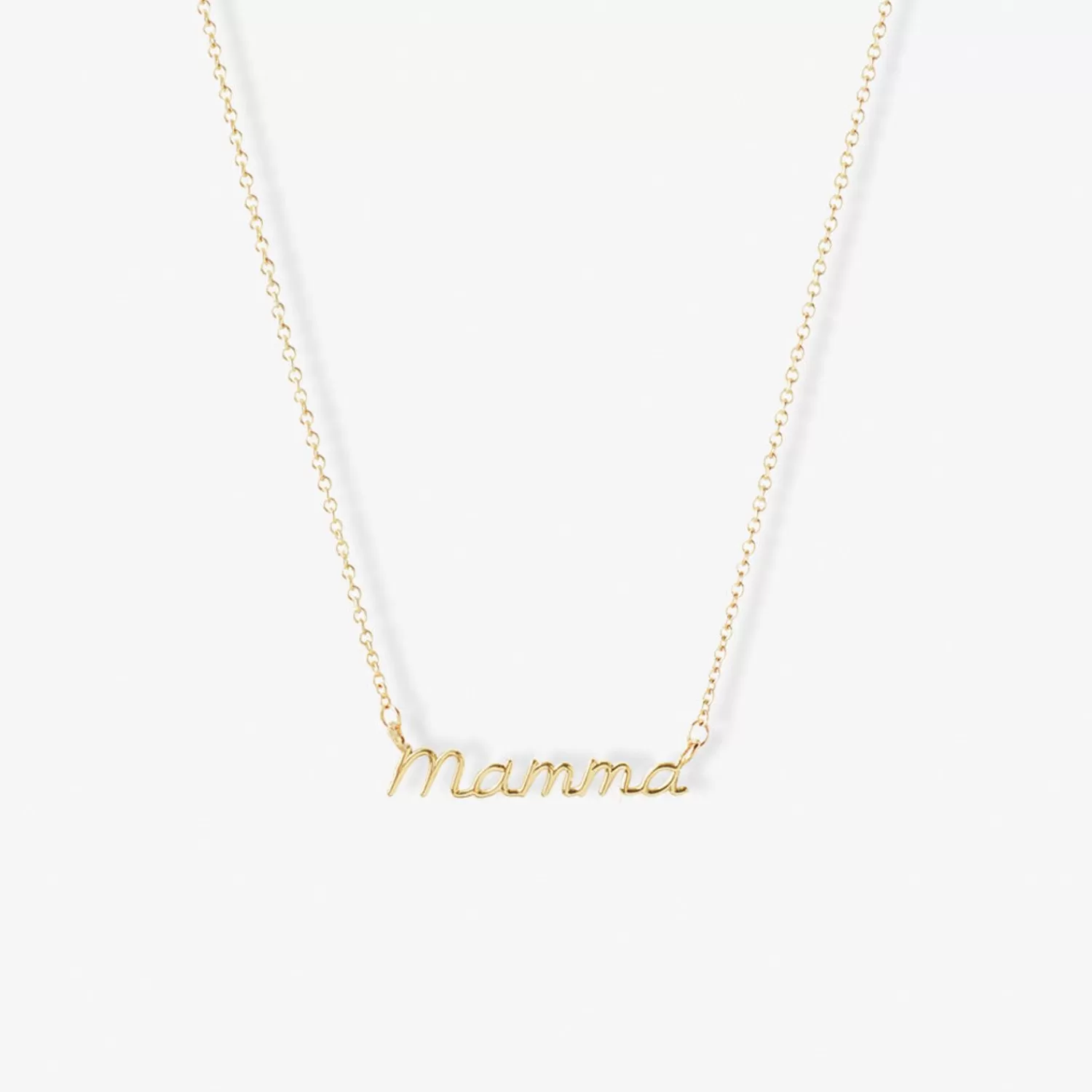 The Alkemistry It'S Mummy - 18Ct Gold, Baby Mamma Necklace Fashion