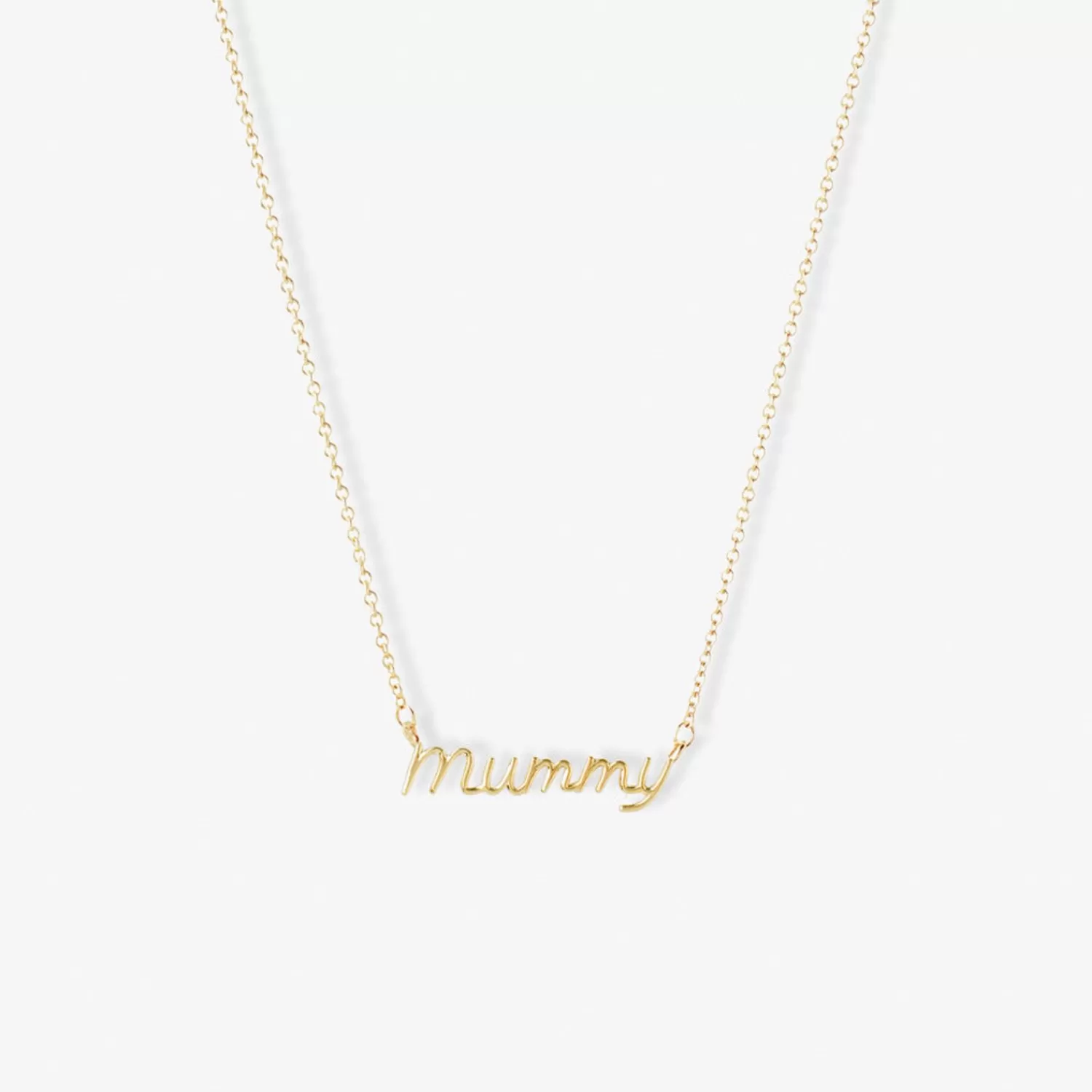 The Alkemistry It'S Mummy - 18Ct Gold, Baby Mummy Necklace Fashion