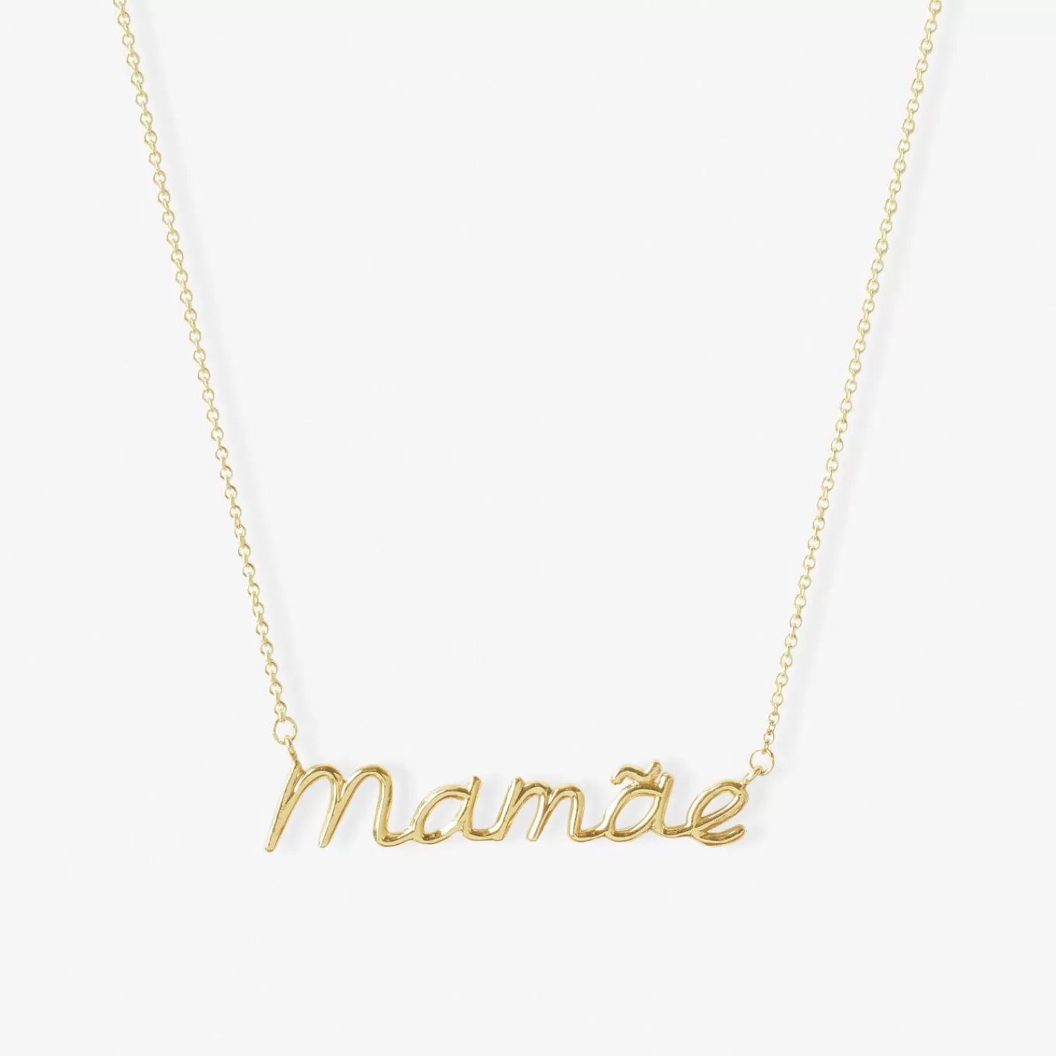 The Alkemistry It'S Mummy - 18Ct Gold, Large Mamae Necklace New