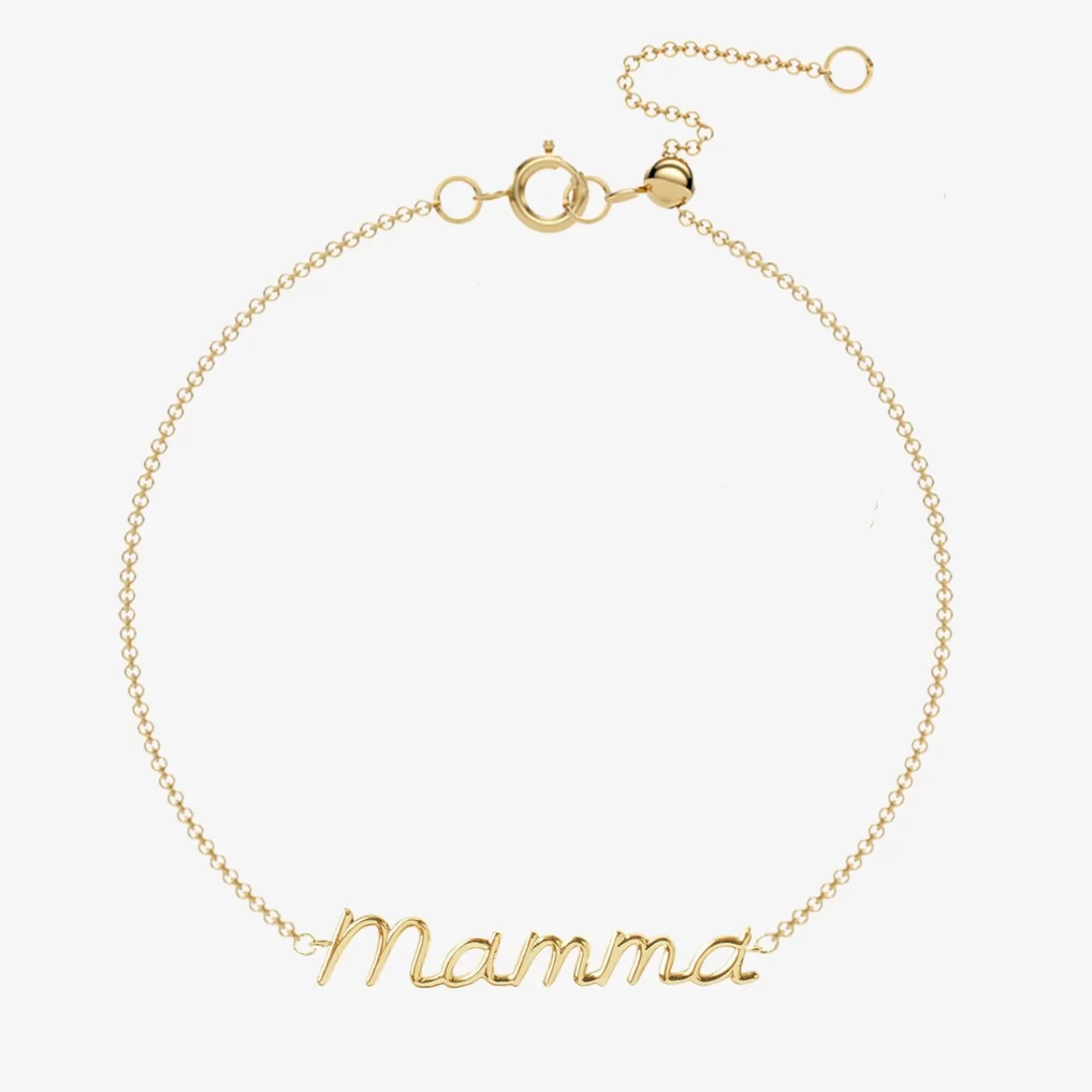 The Alkemistry It'S Mummy - 18Ct Gold, Large Mamma Bracelet Clearance