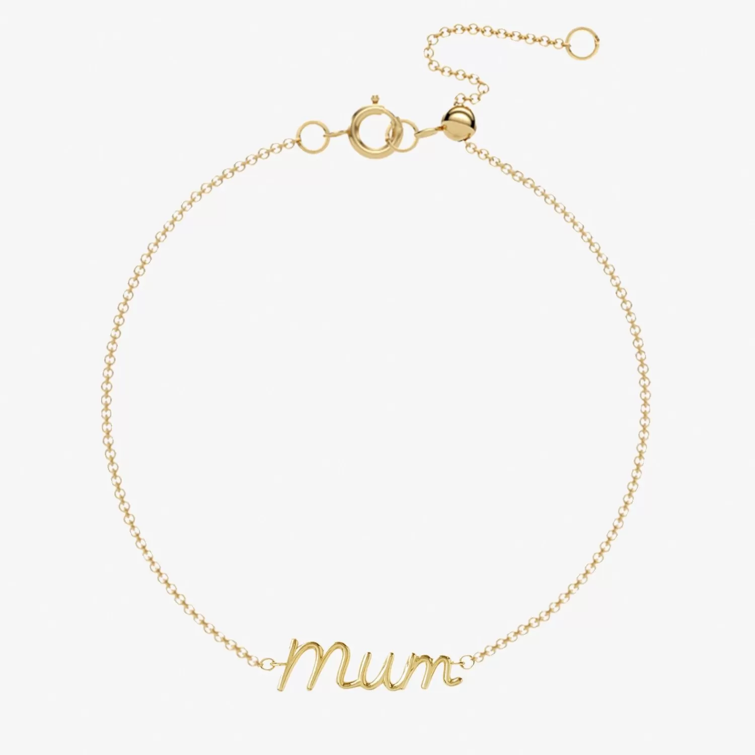 The Alkemistry It'S Mummy - 18Ct Gold, Large Mum Bracelet Hot