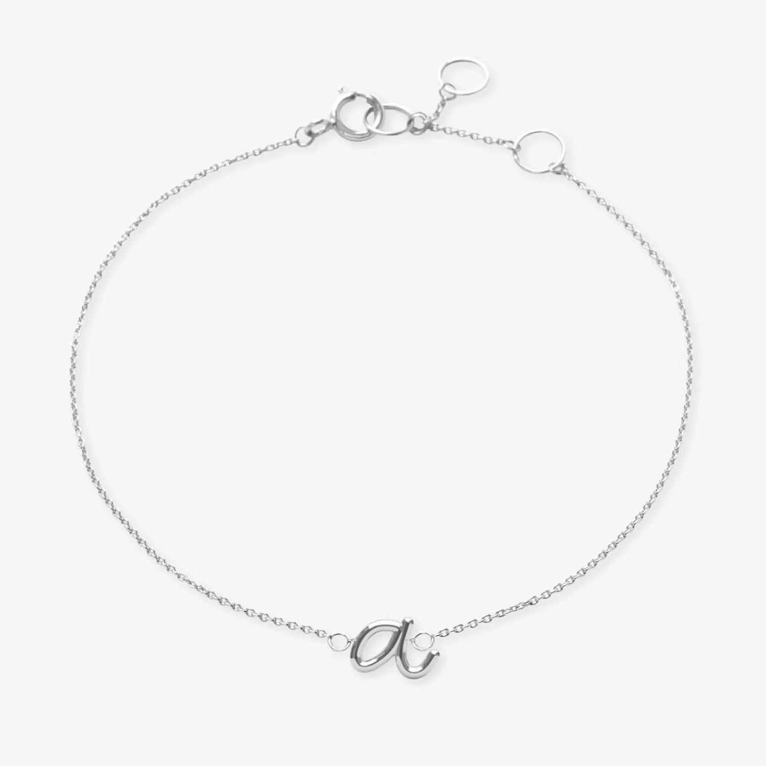 The Alkemistry Love Letter - 18Ct Gold, Initial Chain Bracelet Hot