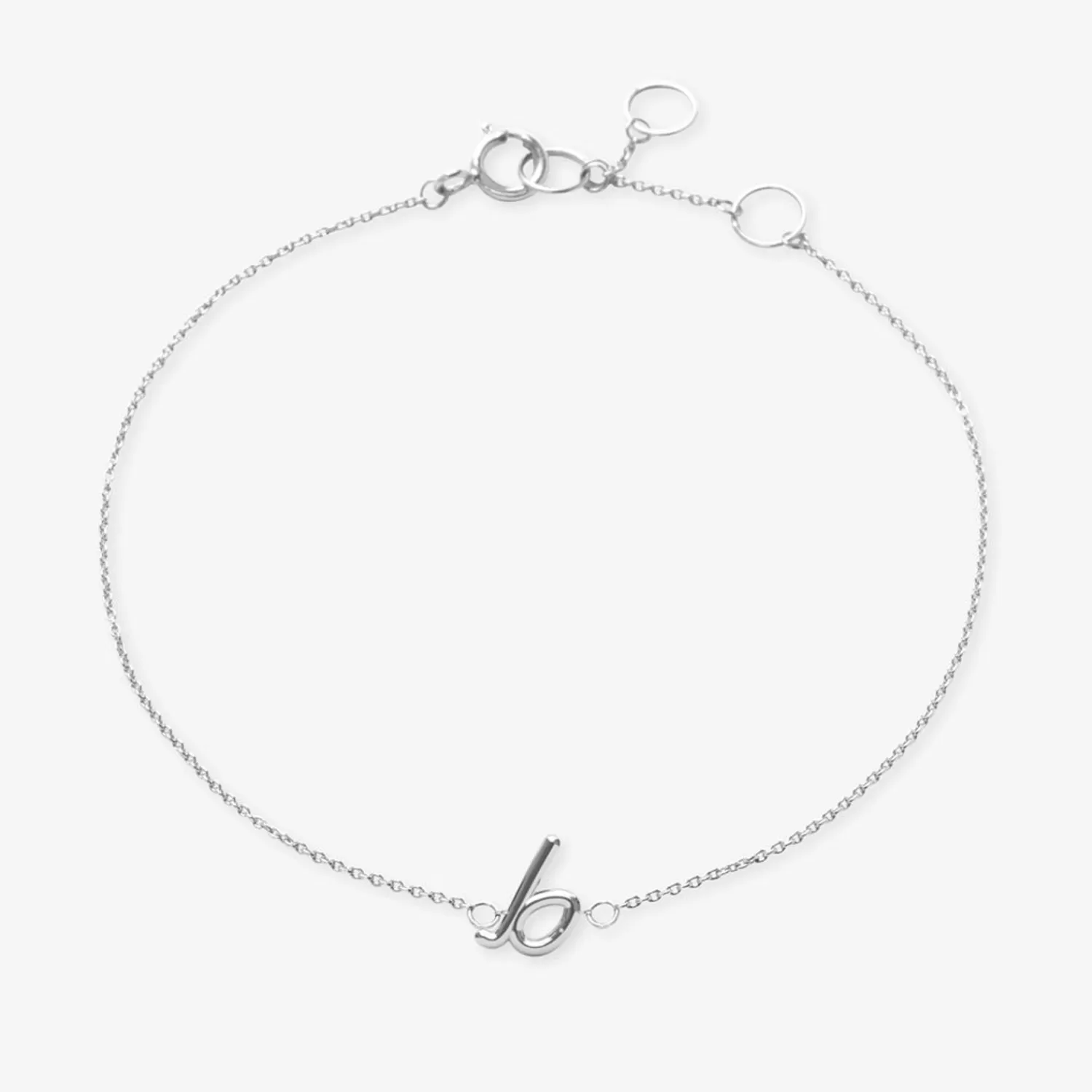 The Alkemistry Love Letter - 18Ct Gold, Initial Chain Bracelet Hot