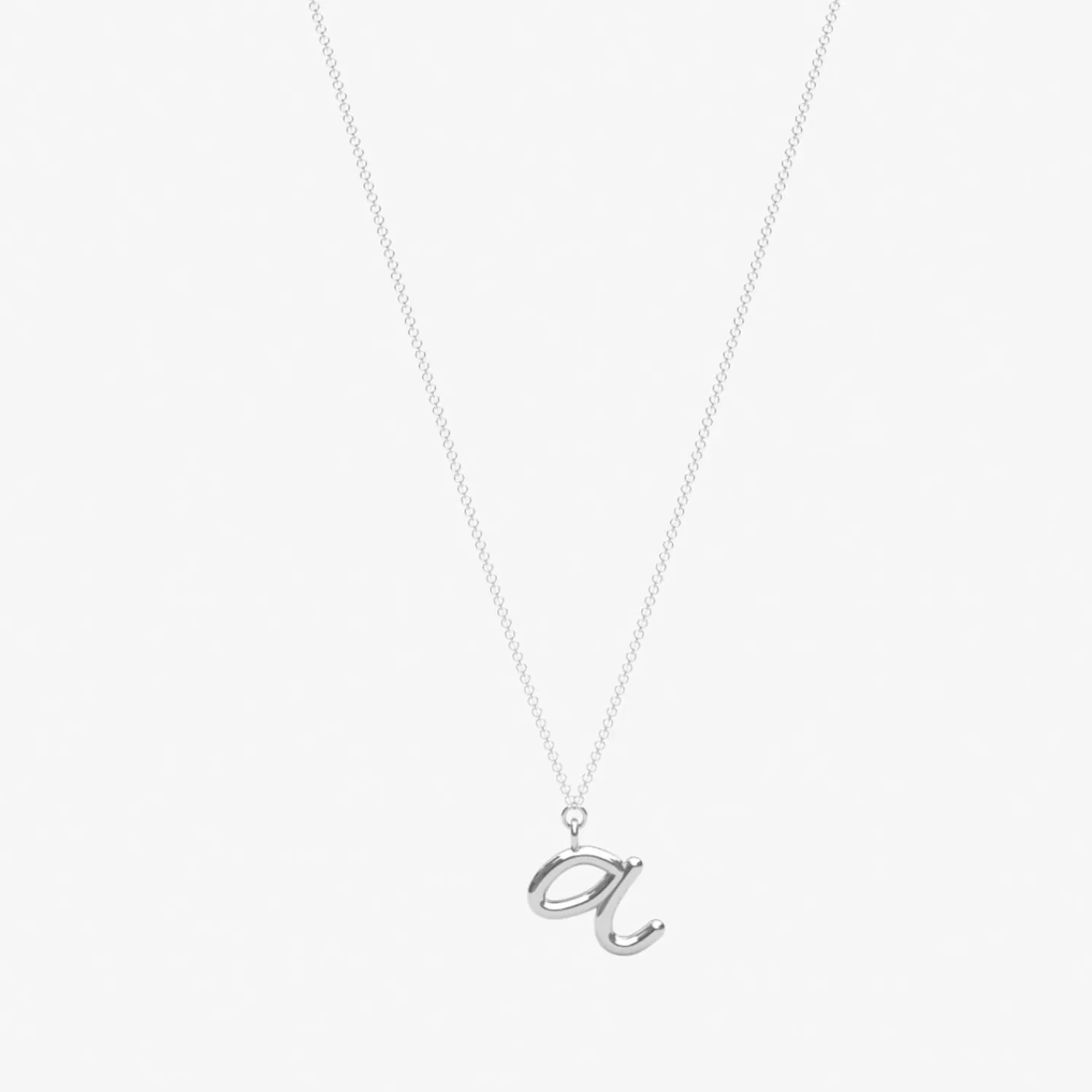 The Alkemistry Love Letter - 18Ct Gold, Initial Pendant Chain Necklace Hot