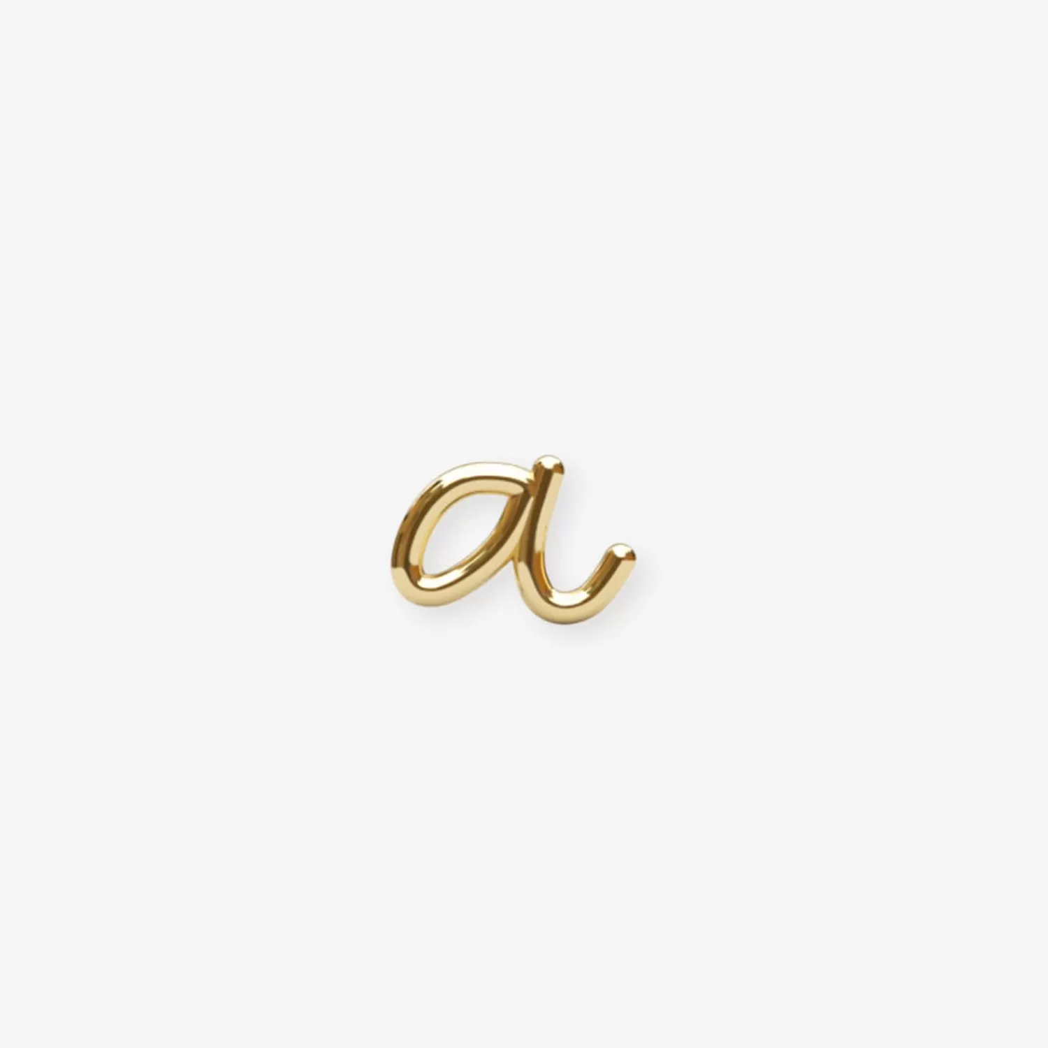 The Alkemistry Love Letter - 18Ct Gold, Initial Stud (Single) Online