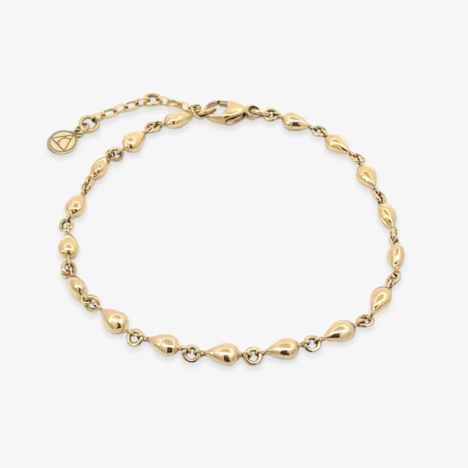 The Alkemistry Nude Shimmer - 18Ct Gold, Medium Pear Tennis Bracelet Sale