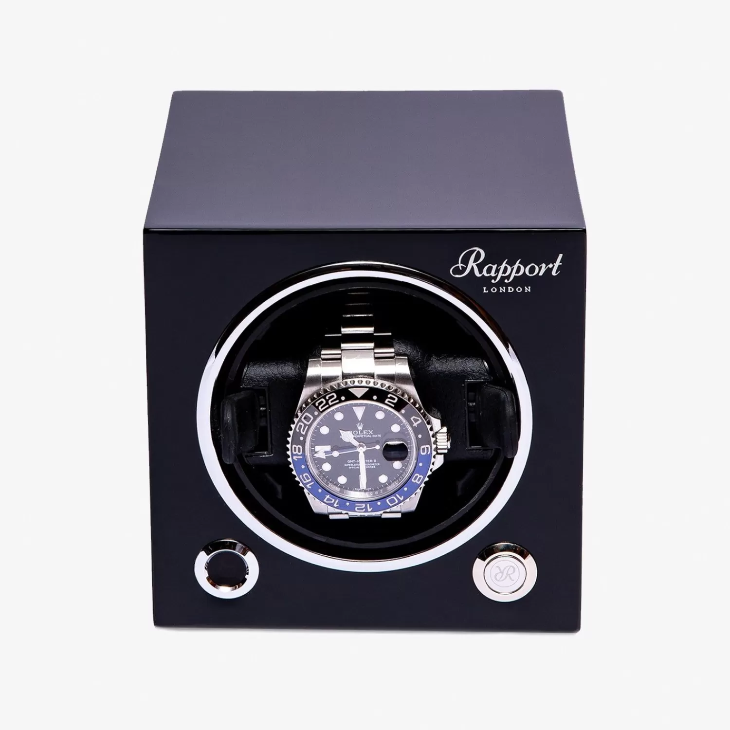 The Alkemistry Rapport Evo Single Watch Winder - Midnight Black Clearance