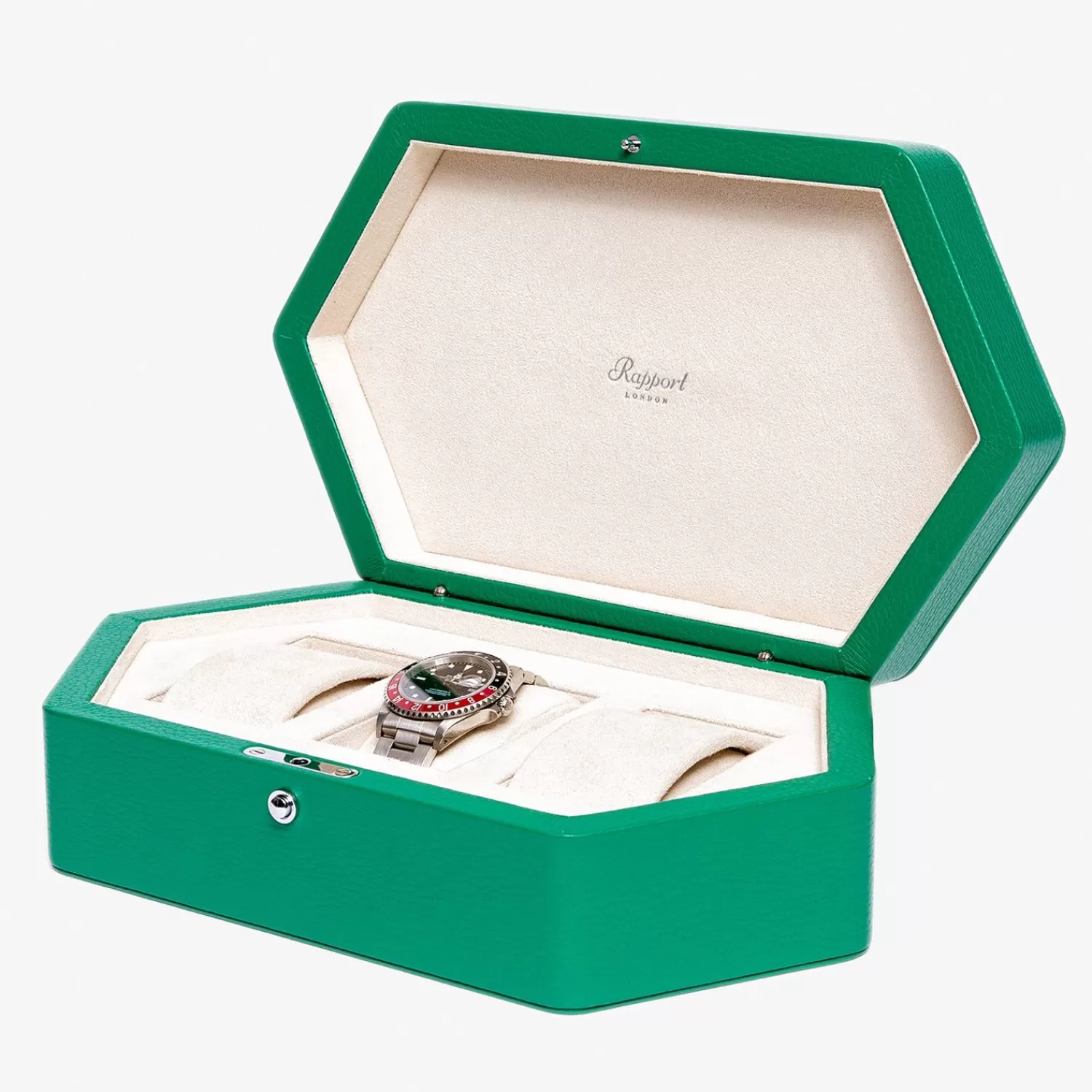 The Alkemistry Rapport Portobello Watch Box - Green Fashion