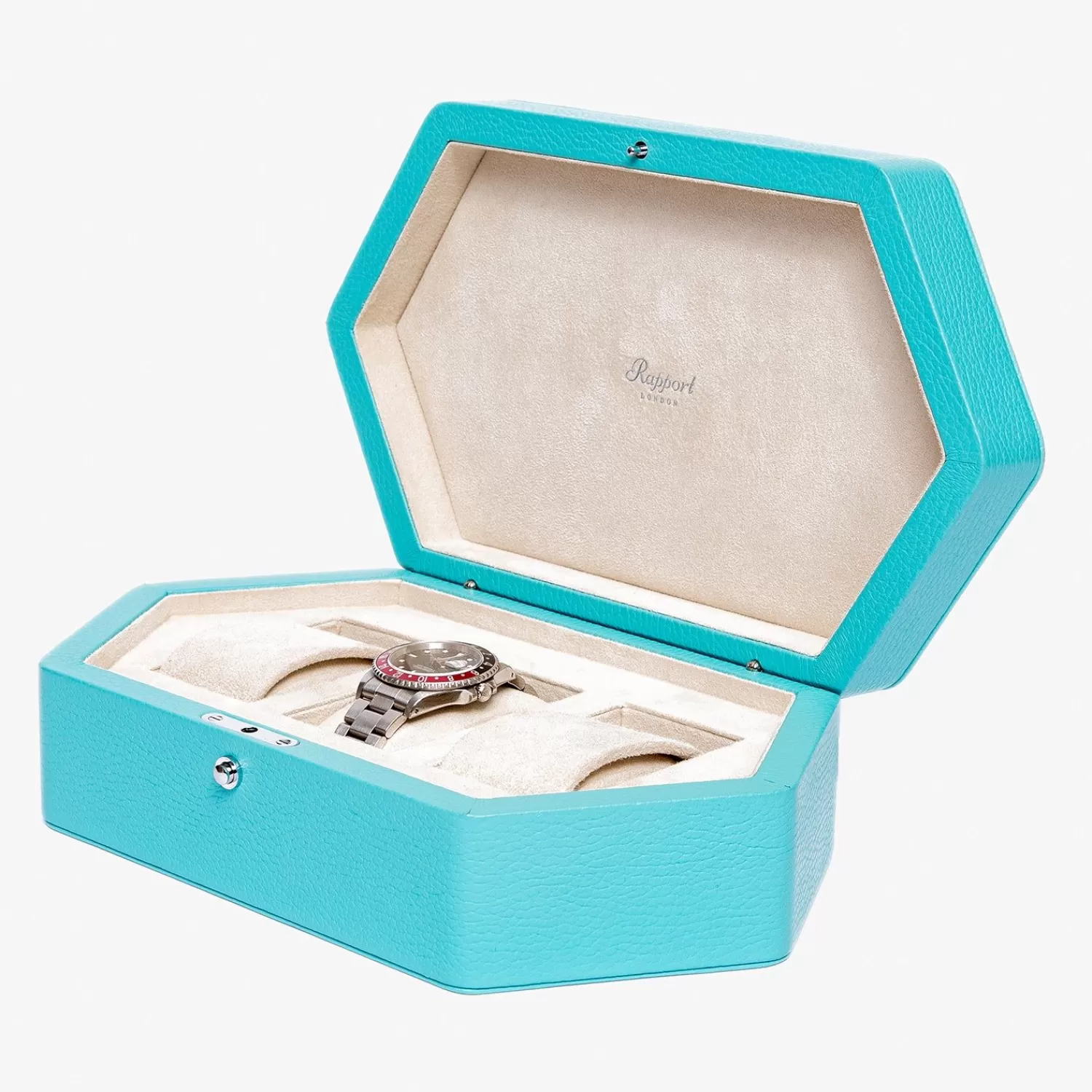 The Alkemistry Rapport Portobello Watch Box - Turquoise Cheap