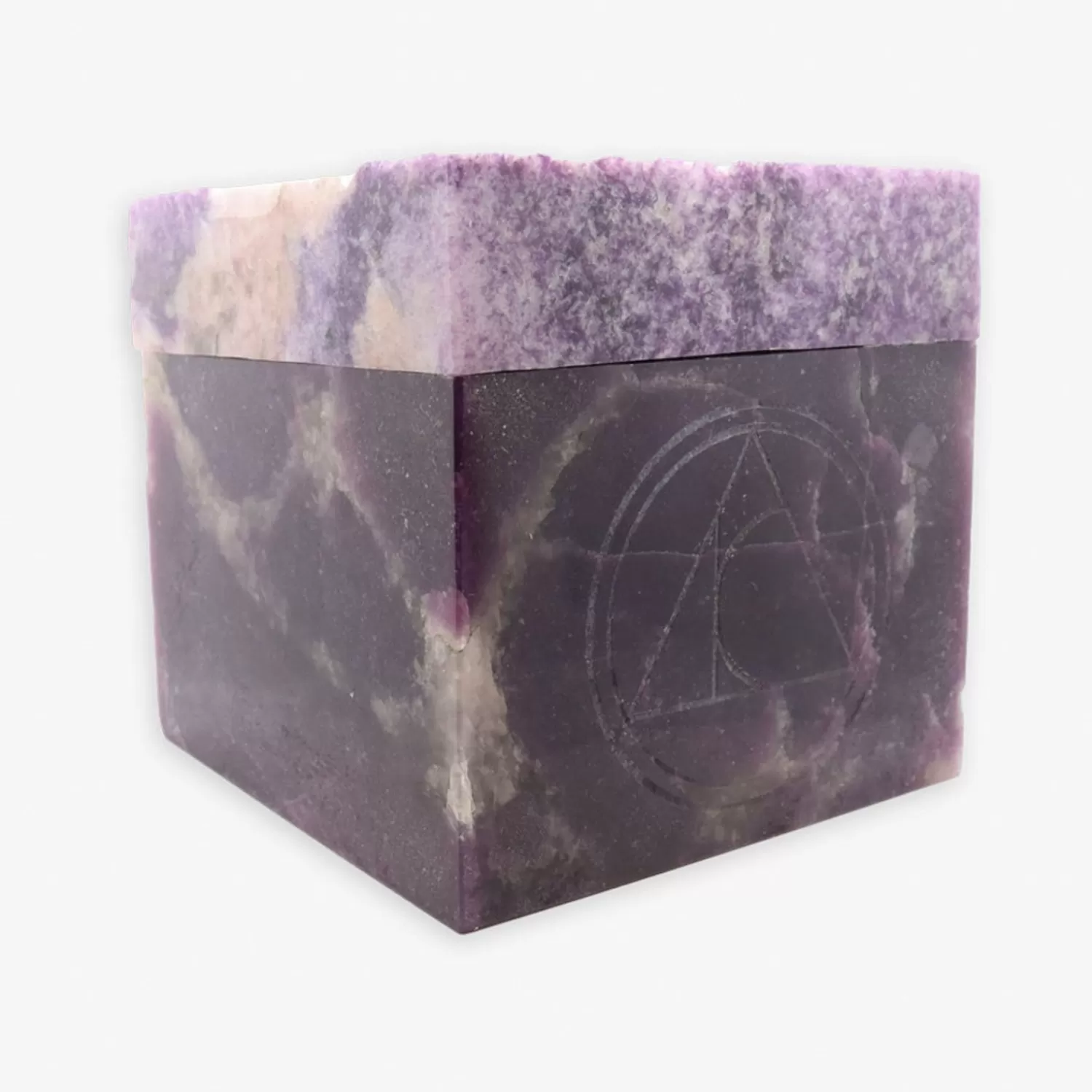 The Alkemistry Lepidolite Crystal Jewellery Box Cheap