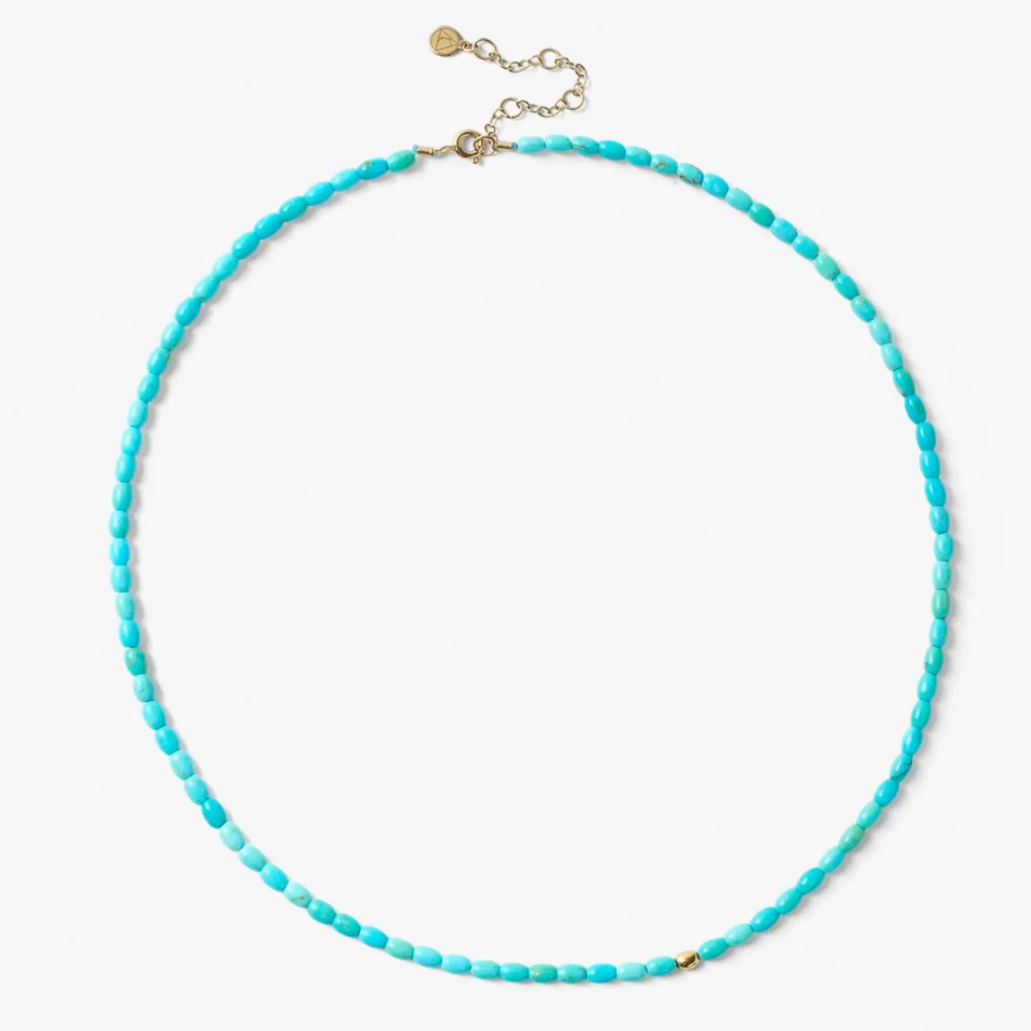 The Alkemistry Vianna - 18Ct Gold, Turquoise And Gold Bead Necklace Cheap